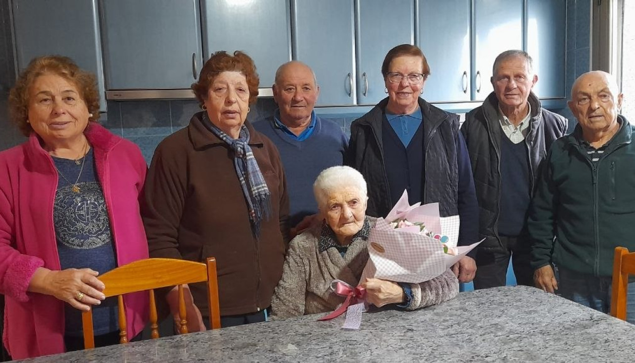 Benedicta Pensado celebró su 104 aniversario