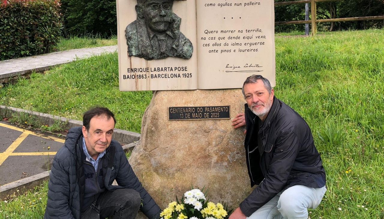 O Concello de Zas lembra a Enrique Labarta Pose no 101 aniversario do seu falecemento