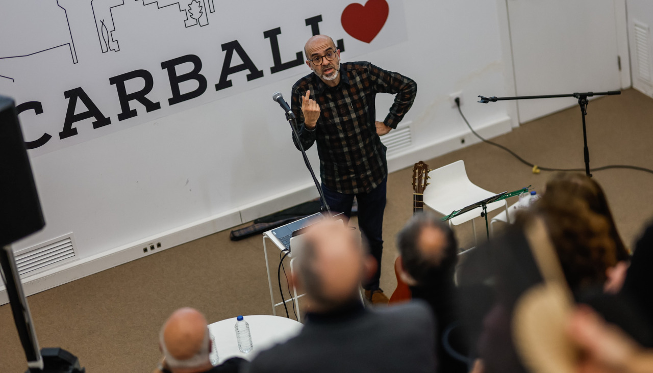 Carlos Rego en el Curruncho Pop de Carballo