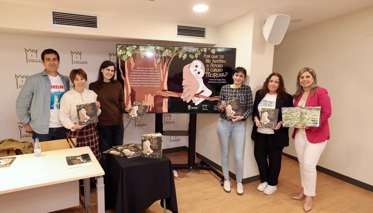 Presentación del cuento ilustrado en Vimianzo