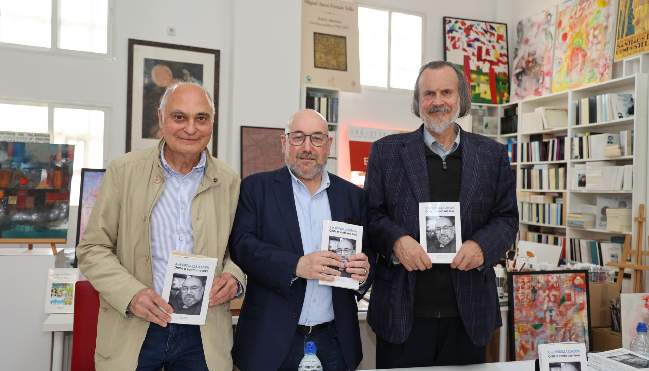 Rivadulla Corcón presenta su libro de relatos en Espiral Maior