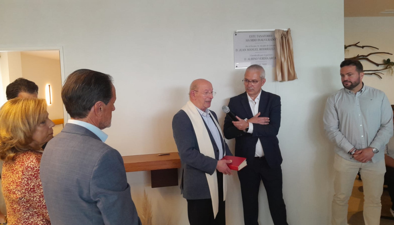 Inauguración del tanatorio de Cerceda