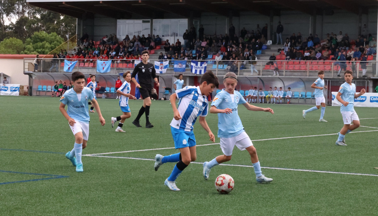 La gran final la protagonizarán los alevines del Celta y del Deportivo