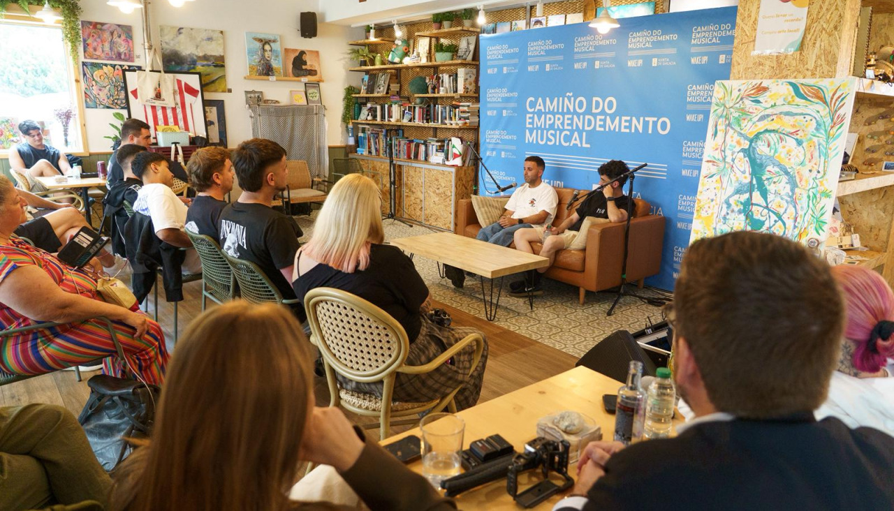 La jornada de emprendimiento musical celebrada en Muxía