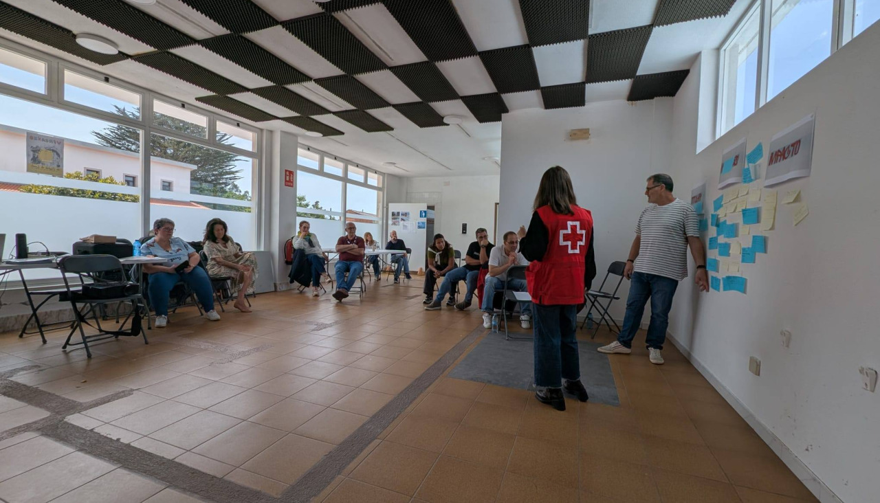 Las jornadas de la Cruz Roja en el Castillo de Vimianzo