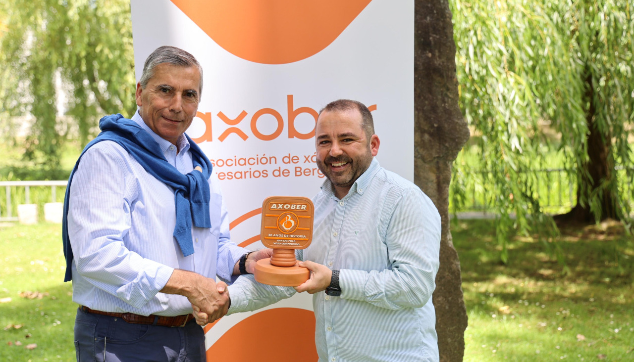 Primera reunión de los presidentes de Axober, en el parque de San Martiño (7)