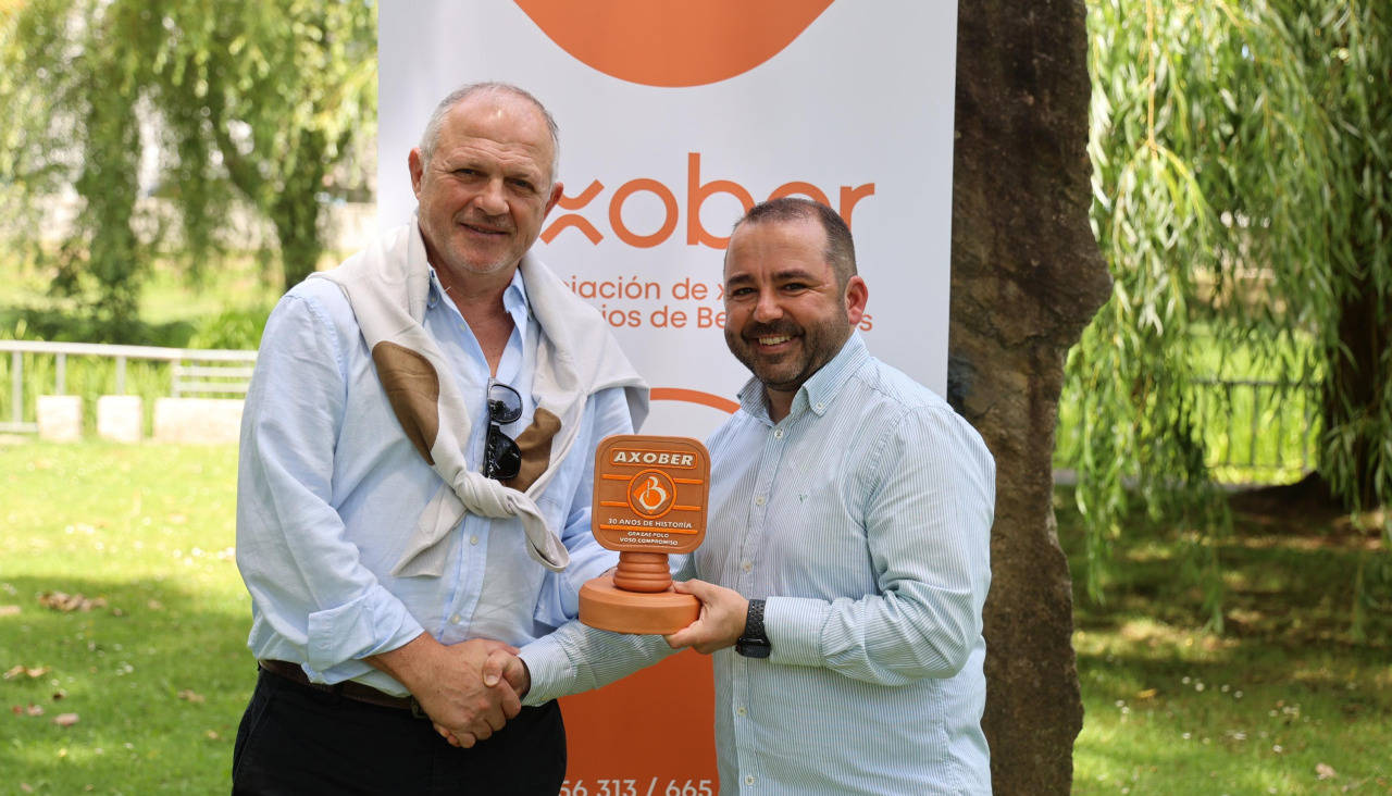 Primera reunión de los presidentes de Axober, en el parque de San Martiño (8)