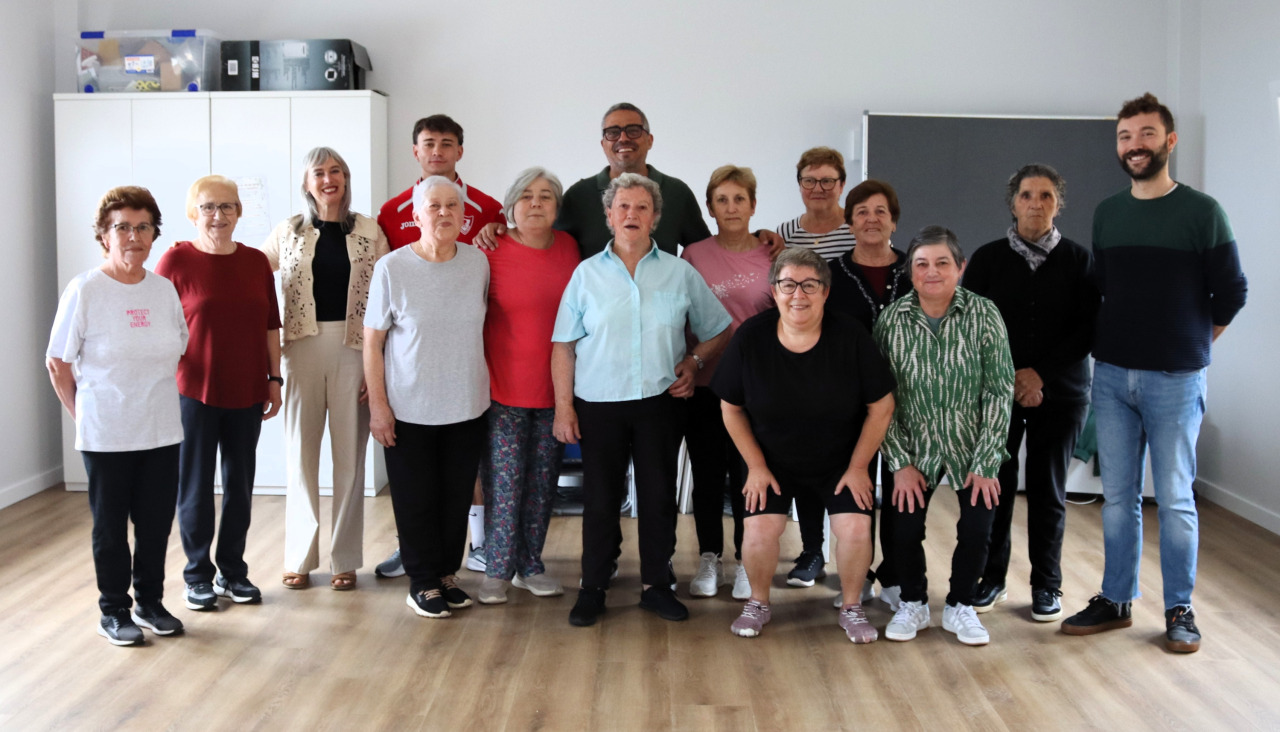 Curso de gimnasia para mayores en Aldemunde