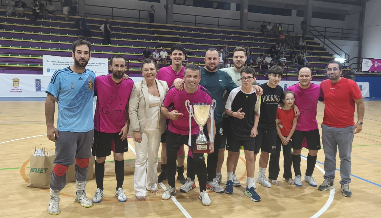 Trofeo en Santa Comba