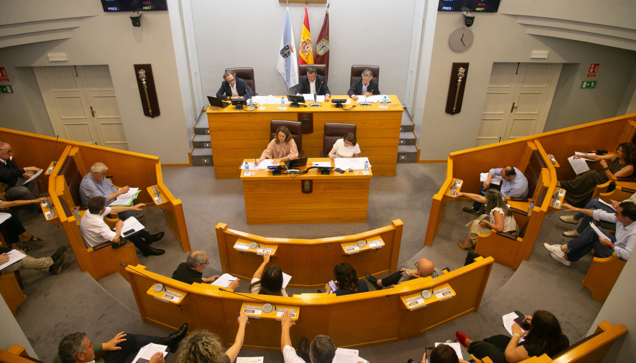 Pleno de la Diputación de A Coruña de este viernes