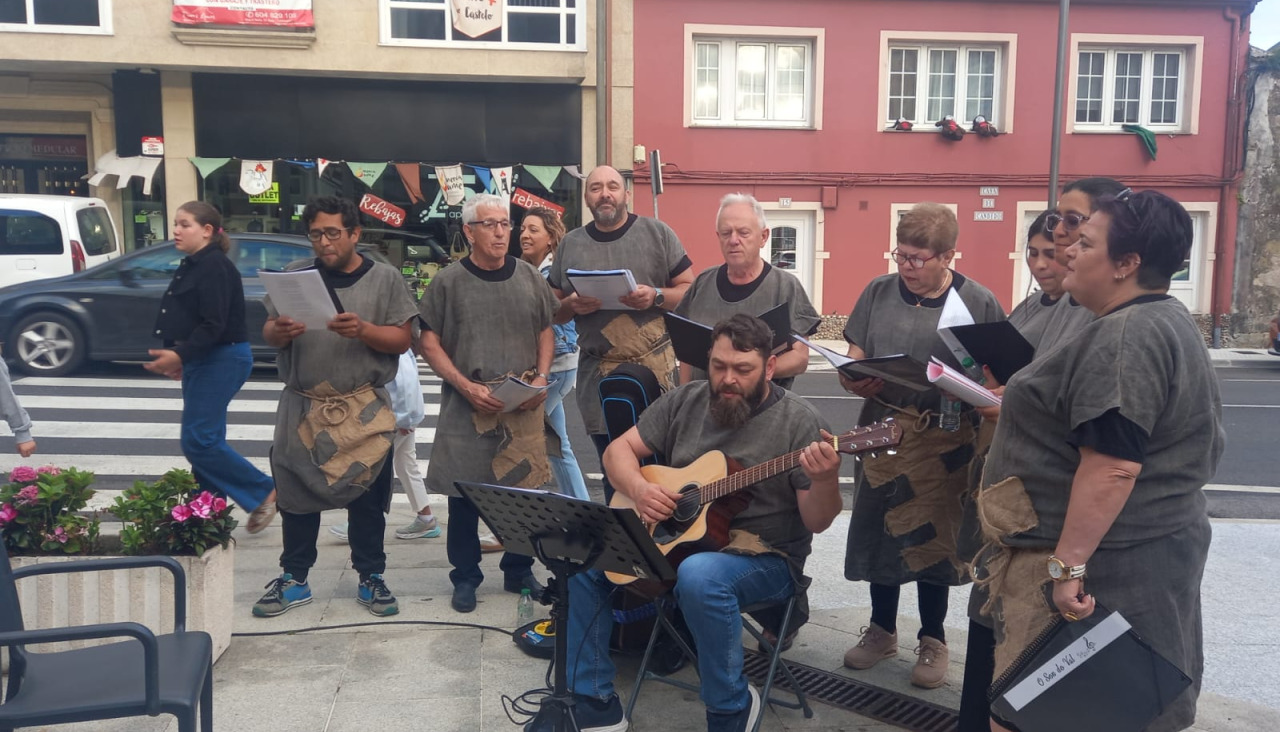 Cantos de Taberna durante los pinchos
