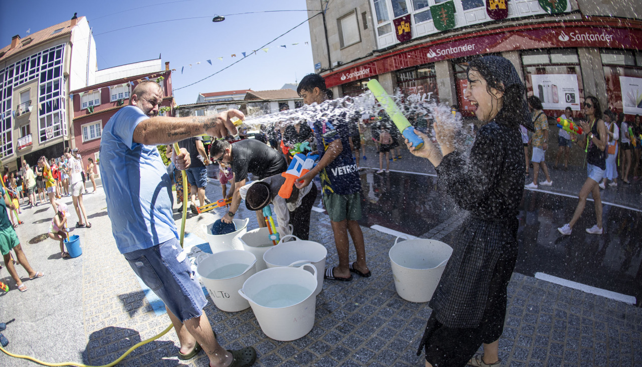 Guerra de agua en el Asaltiño