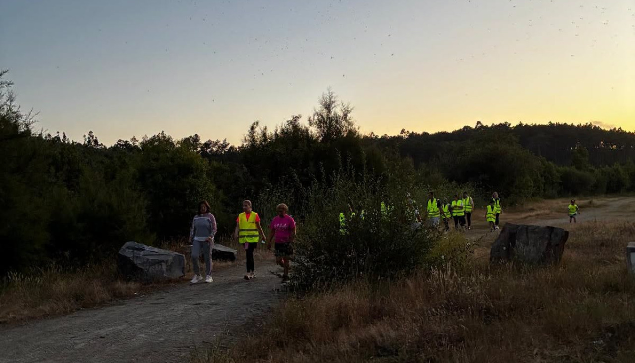 Primera sesión de las Andarelas de Verán de Ponteceso
