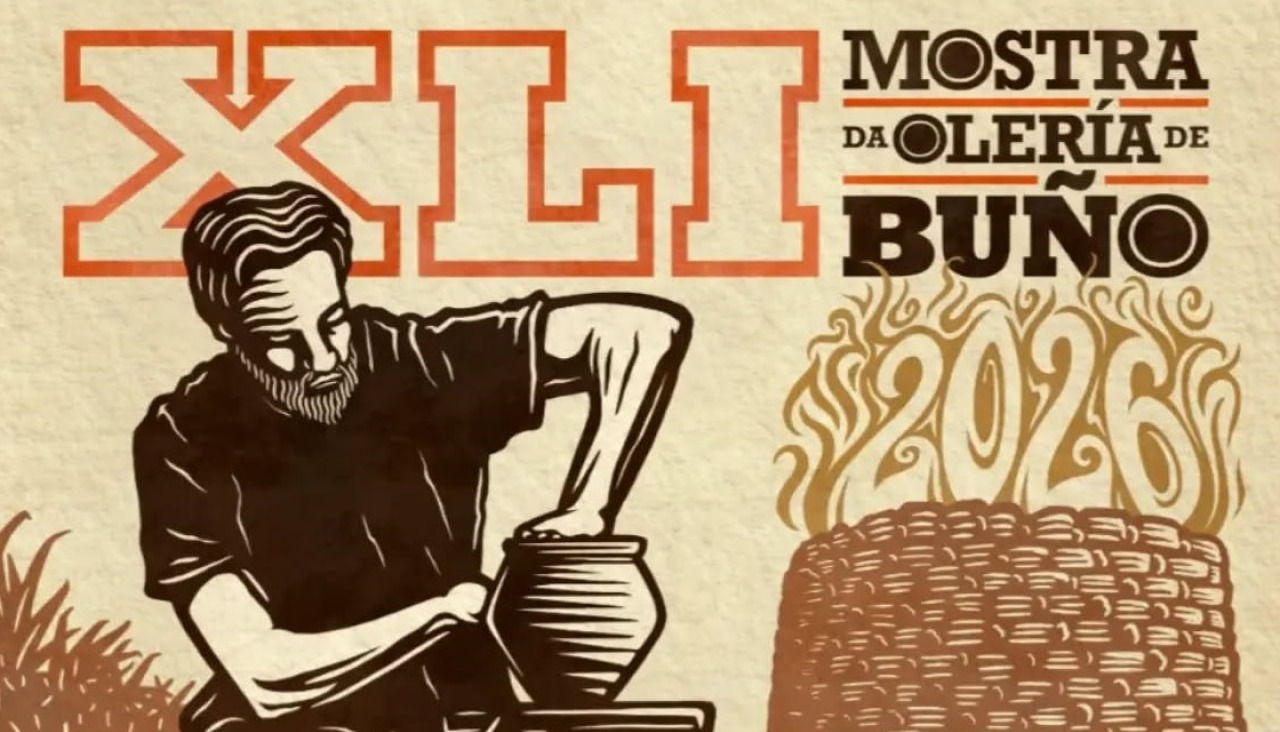 Cartel de la Mostra da Olería de Buño