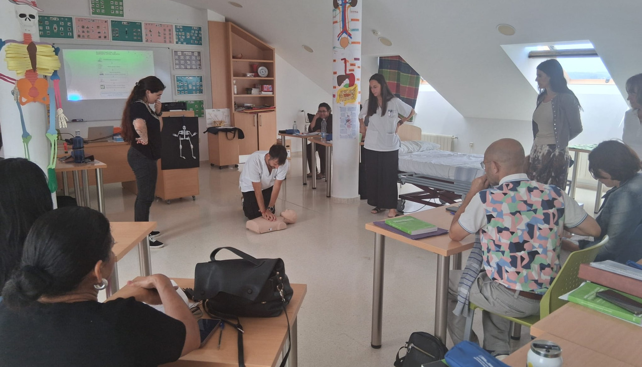 Formación del alumnado en A Laracha