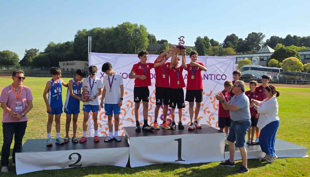 atletismo podio 2