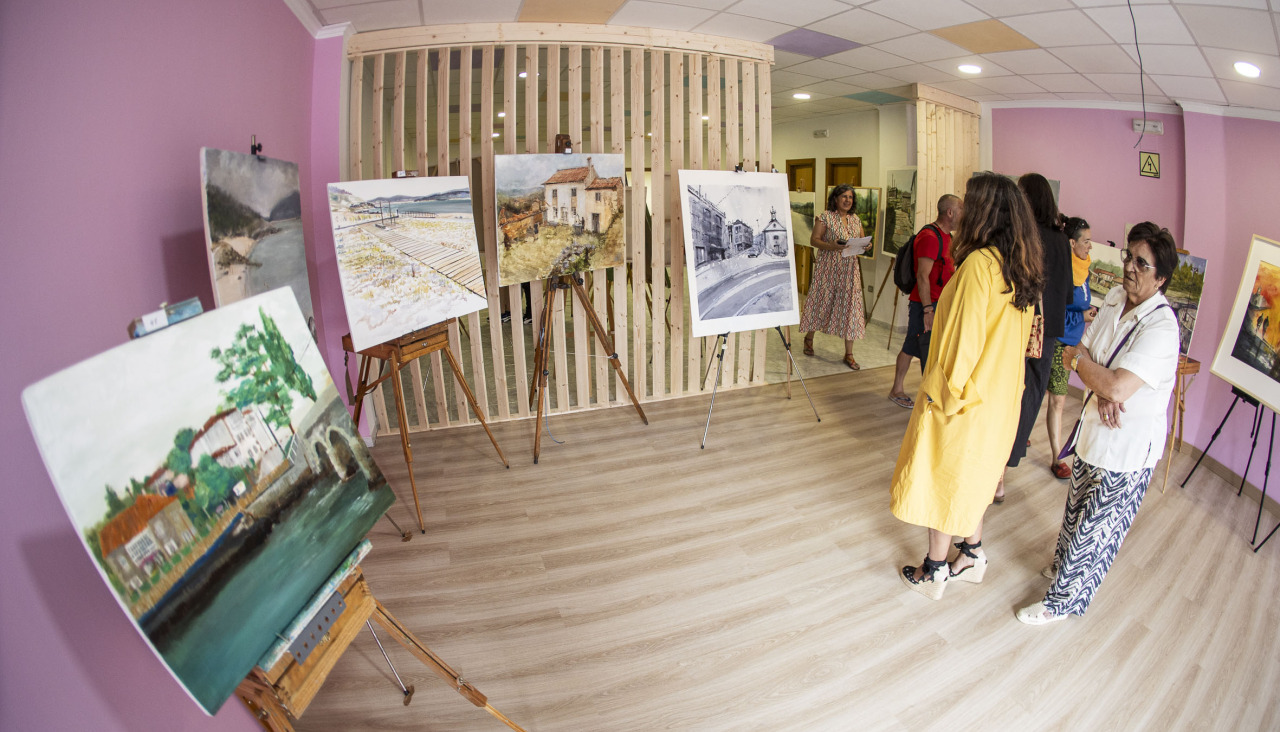 Exposición de las obra del certamen