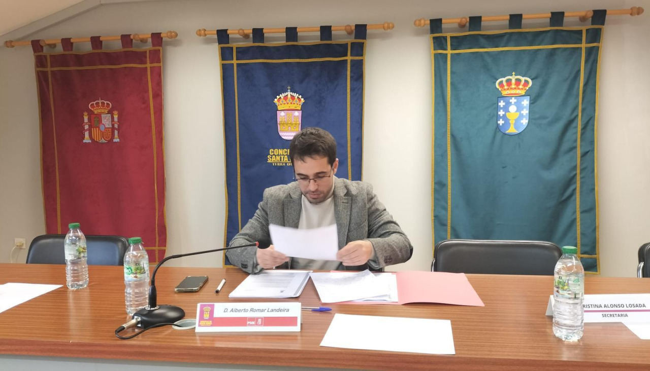 Alberto Romar, alcalde de Santa Comba