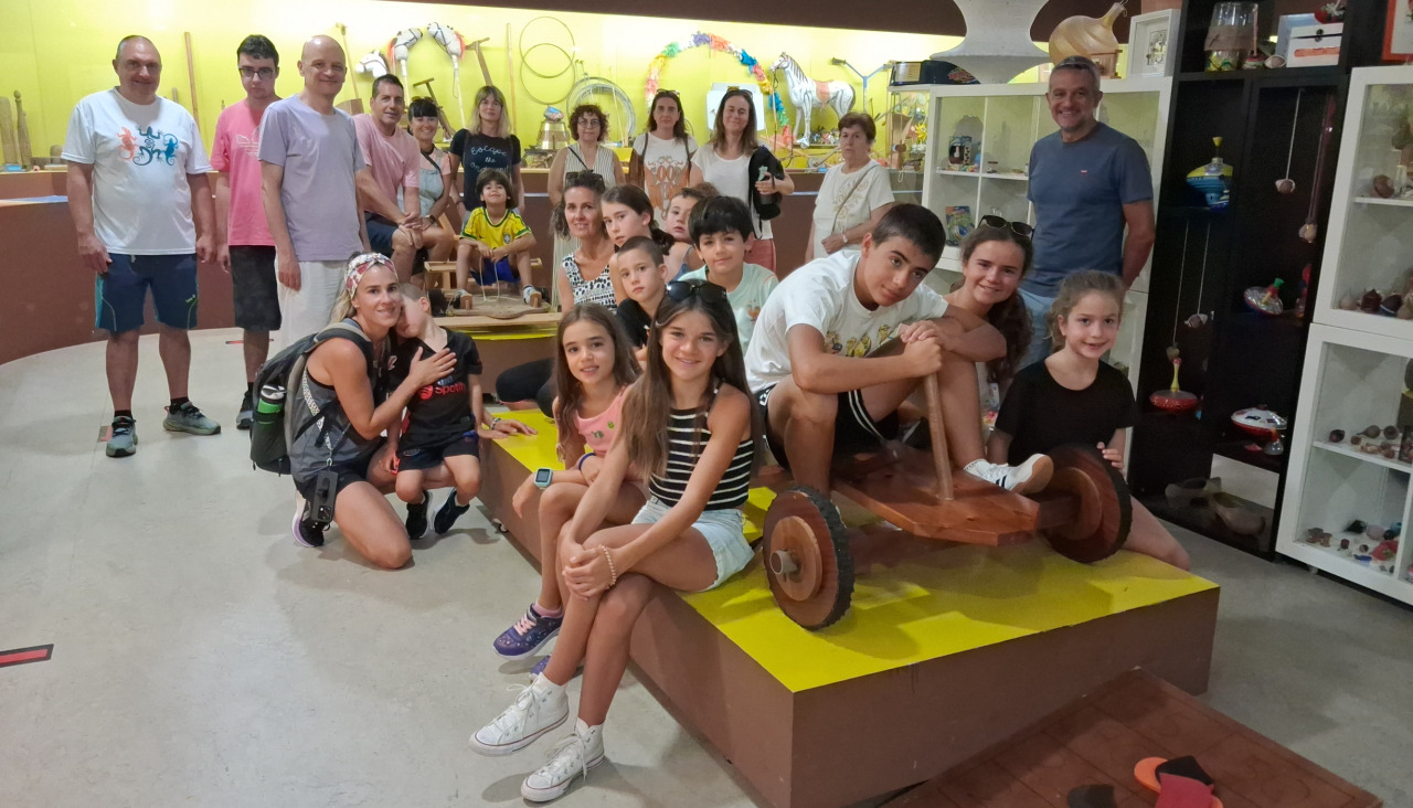 Entre las personas que visitaron el Melga el pasado sábado había muchos niños