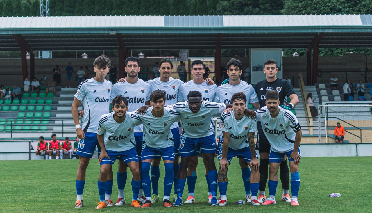 Once inicial del Bergantiños en A Magdalena
