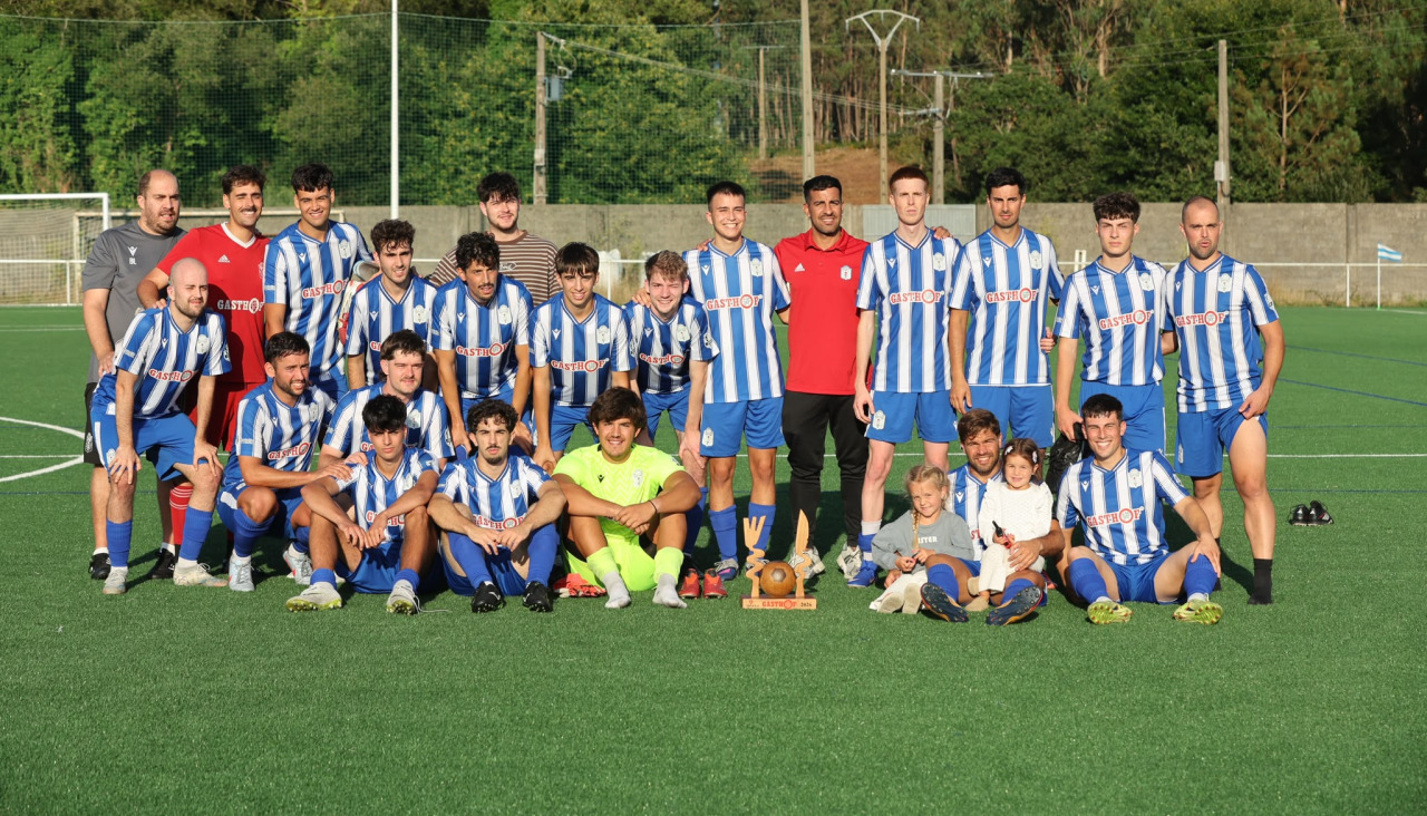 El CD Baio, subcampeón del trofeo