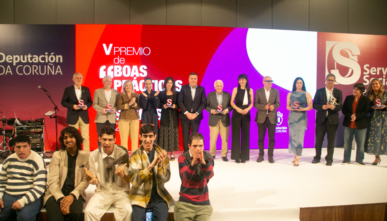 Os premiados nunha edición anterior da convocatoria