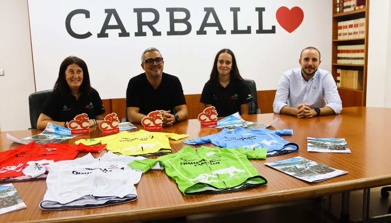 Otro momento de la presentación de la Challenge Junior