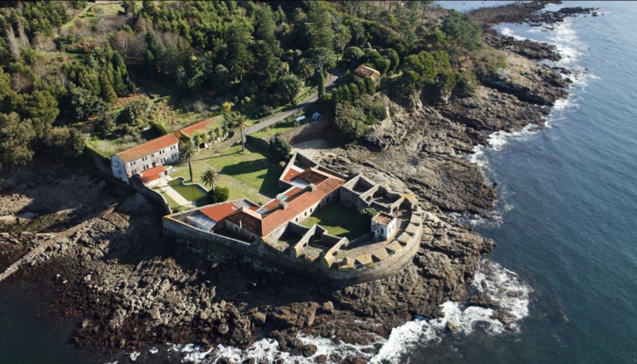 Castillo del Príncipe, en la parroquia de Ameixenda, en Cee