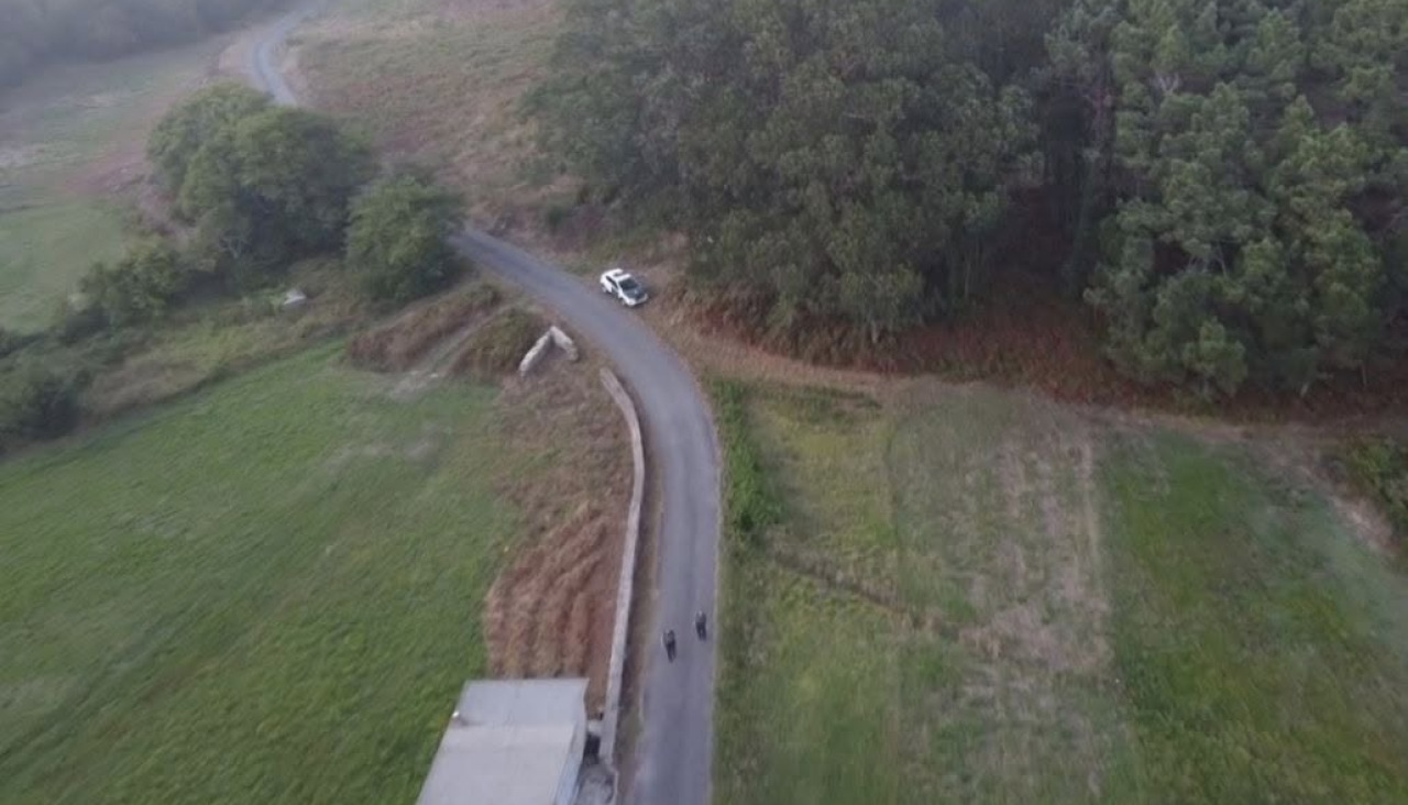 Protección Civil de Muxía utilizó drones en el dispostivo de búsqueda