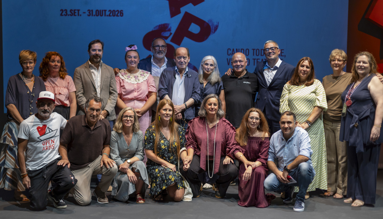 Participantes en la presentación del festival