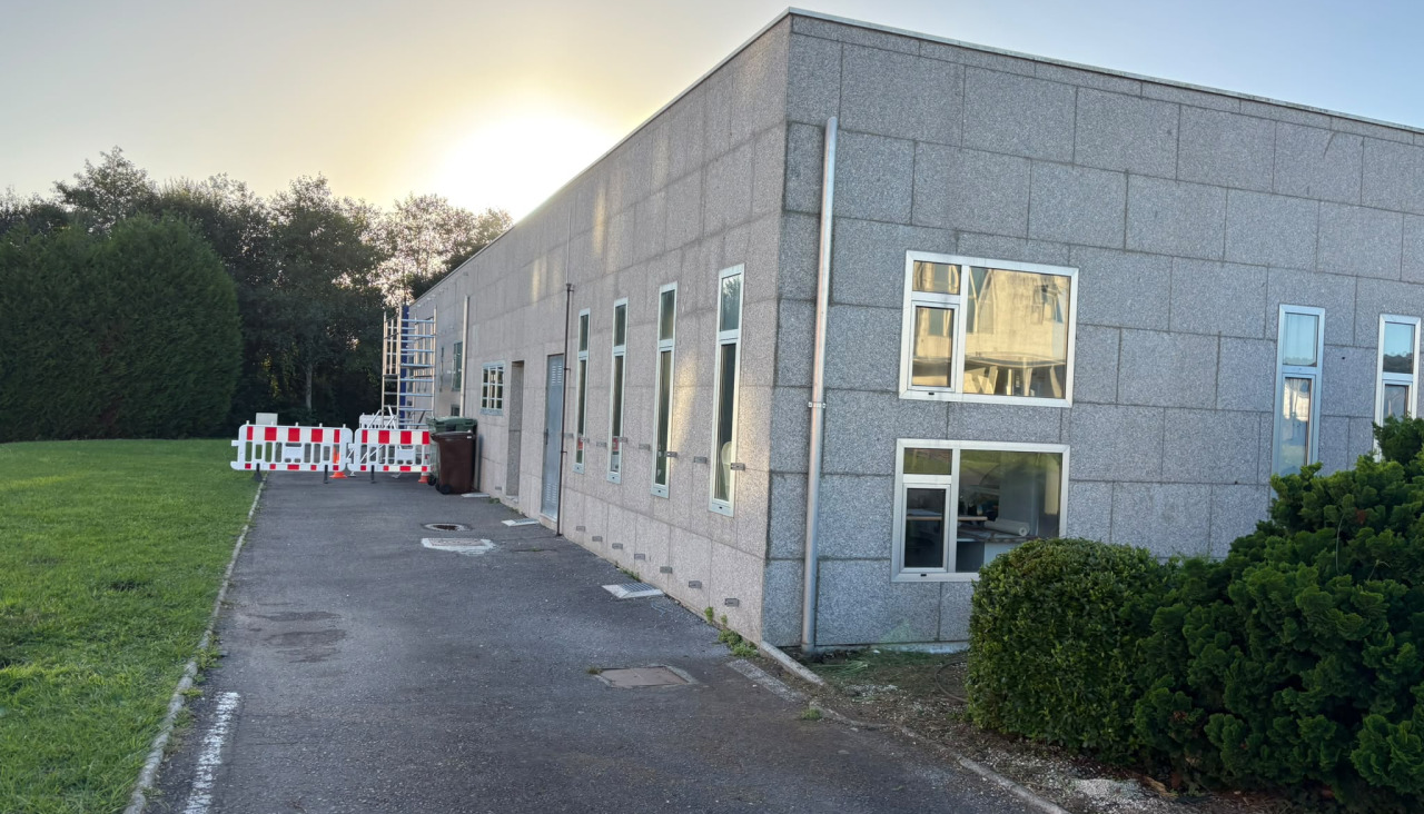 Obras en la escuela infantil de Ponteceso