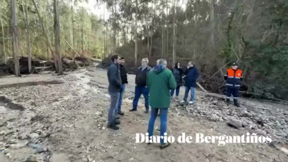 Rotura balsa de agua en Monte Neme