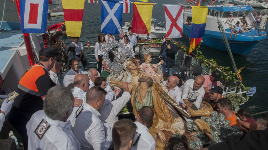 Procesion del Carmen en Fisterra 20