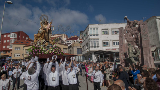 Procesion del Carmen en Fisterra 11