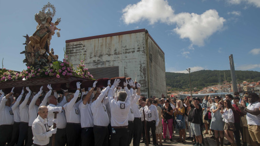Procesion del Carmen en Fisterra 18