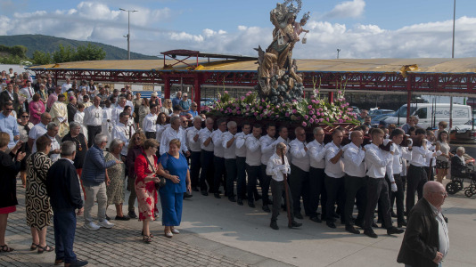 Procesion del Carmen en Fisterra 14