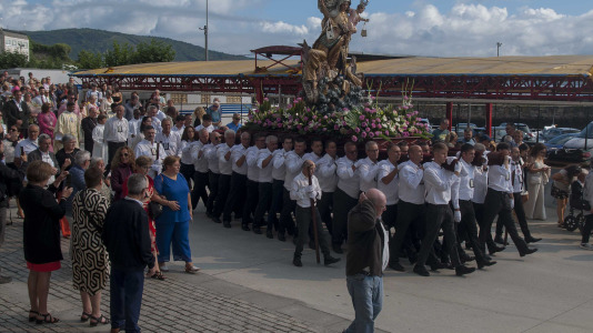 Procesion del Carmen en Fisterra 13