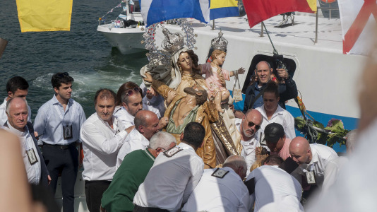 Procesion del Carmen en Fisterra 21