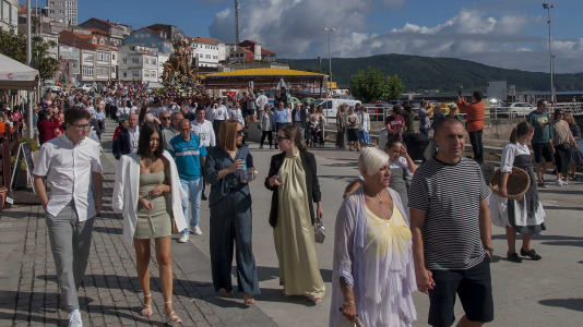 Procesion del Carmen en Fisterra 15
