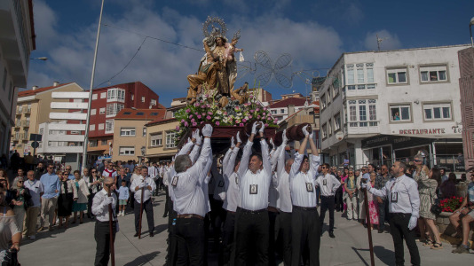 Procesion del Carmen en Fisterra 10