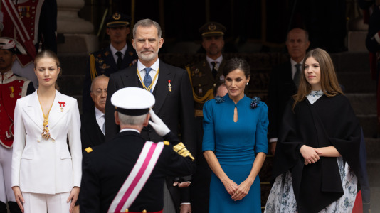 La princesa Leonor jura la Constitución por su 18 cumpleaños (110)