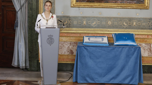 La princesa Leonor jura la Constitución por su 18 cumpleaños (48)