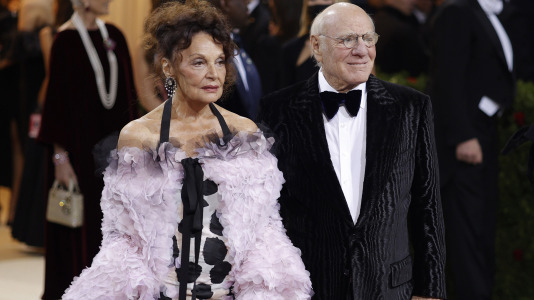 Diane von Fuerstenberg and Barry Diller