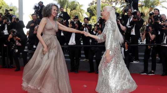 Helen Mirren y Andie MacDowell