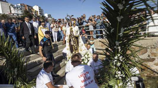 Procesión marítima de Malpica @Raúl López (21)