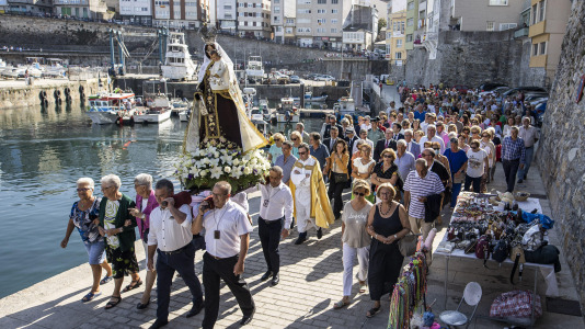 Procesión marítima de Malpica @Raúl López (18)