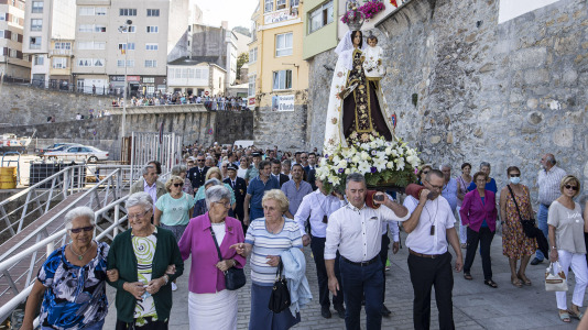 Procesión marítima de Malpica @Raúl López (17)