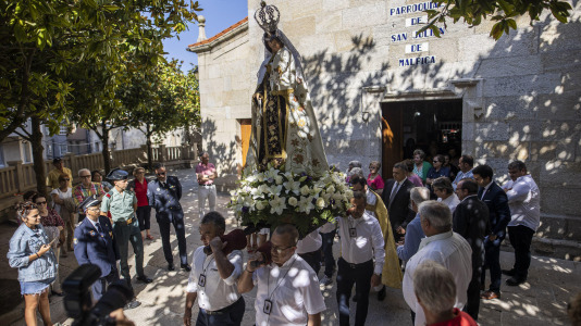 Procesión marítima de Malpica @Raúl López (11)