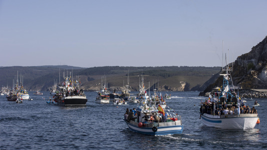 Procesión marítima de Malpica @Raúl López (31)