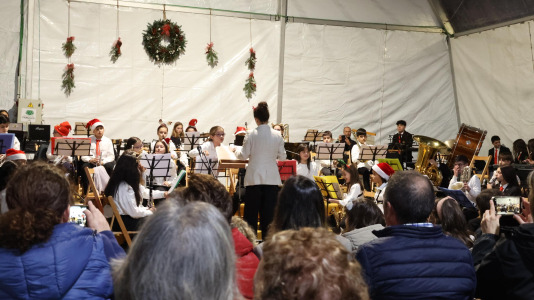 Encendido navideño en Carballo